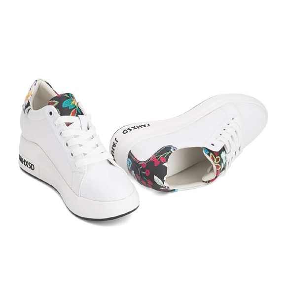 jivana Shoes - Women's m Platform High-Top Sneaker Hidden Heel